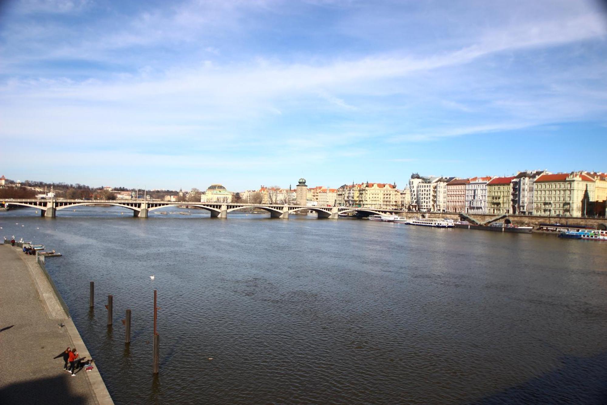 Quiet Apartment In The City Center With Own Terrace Praha Bagian luar foto